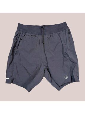 WHOOP Men’s Athletic Shorts Small Black Lined Training Running Gym Performance